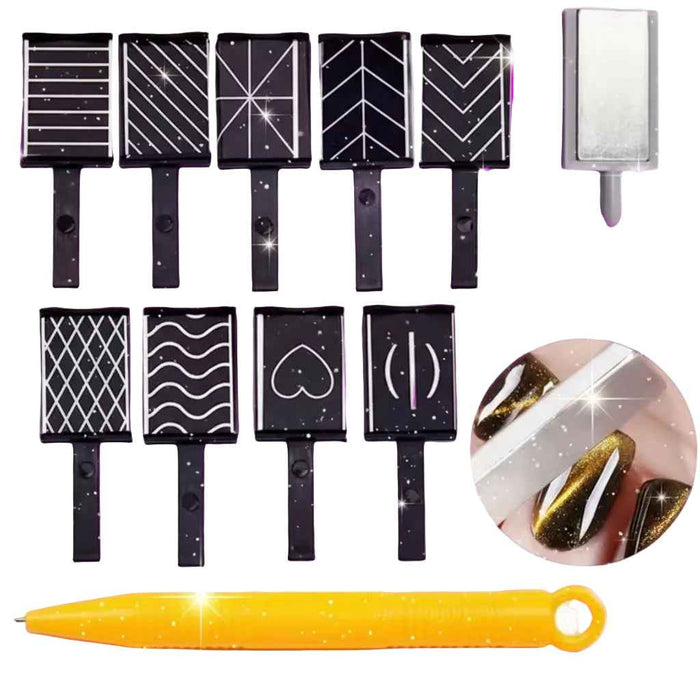 11 Piece Cat Eye Magnet Set