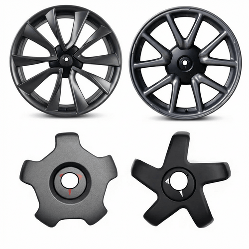 18" & 19” Hub Center Caps for Model 3 (2017 - 2023) | Quick - Snap & Tool - Free - Tesery Official Store
