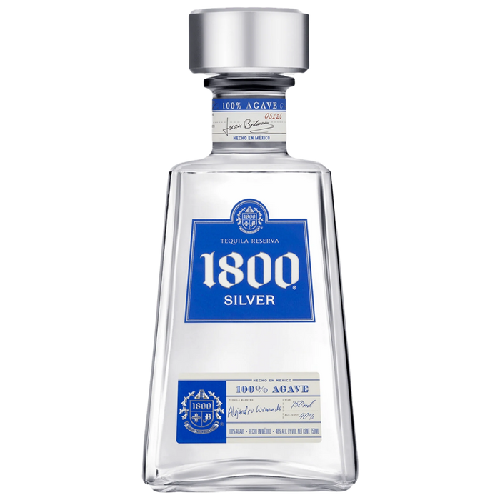 Buy 1800 Silver Blanco Tequila 750ml - Bobar Liquor II