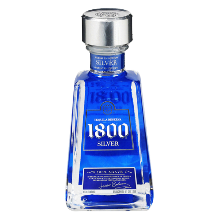 Buy 1800 Silver Agave Tequila - 200ml - Bobar Liquor II