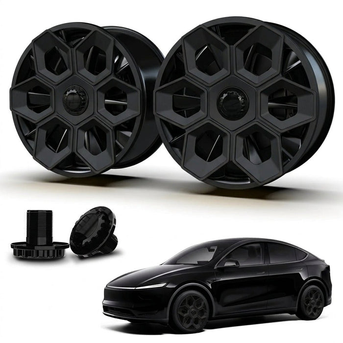 19" Hexa Honeycomb Wheel Covers for Tesla Model Y – Set of 4 | Tesery Official Store