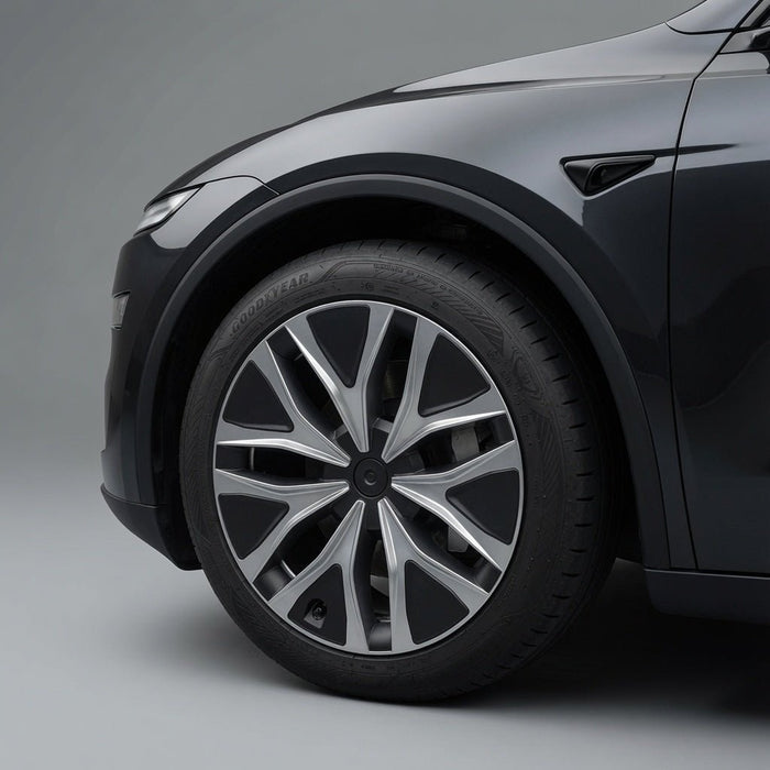 19" Machina 2.0 Wheels Covers for Model YL 2026+ | Seven-Spoke Style - Tesery Official Store
