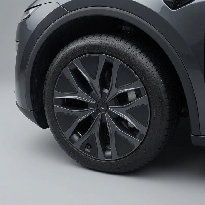 19" Machina 2.0 Wheels Covers for Model YL 2026+ | Seven-Spoke Style - Tesery Official Store