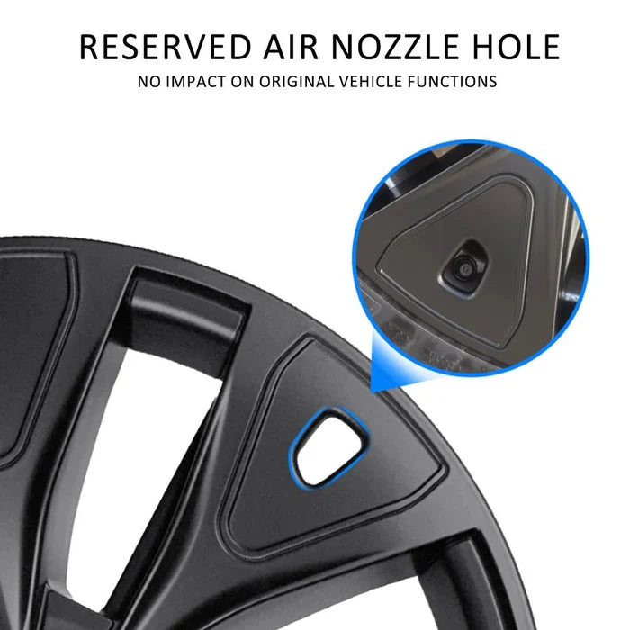 19" Machina 2.0 Wheels Covers for Model YL 2026+ | Seven-Spoke Style - Tesery Official Store