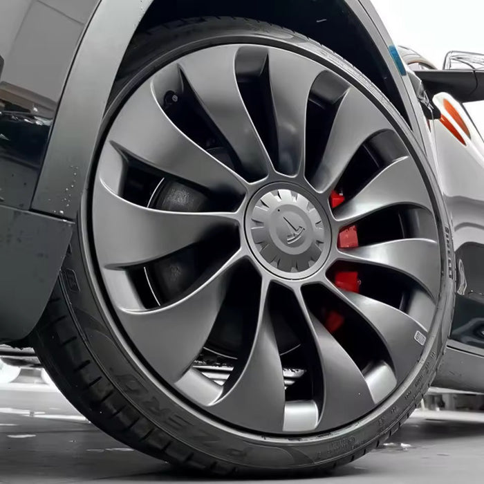 20" & 21” Wheel Hub Center Caps for Model Y (2020 - 2025.03) | Quick - Snap & Tool - Free - Tesery Official Store