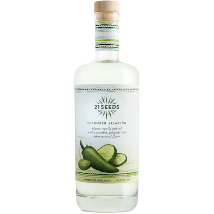 Buy 21 Seeds Cucumber Jalapeno Infused Blanco Tequila - 750 ml