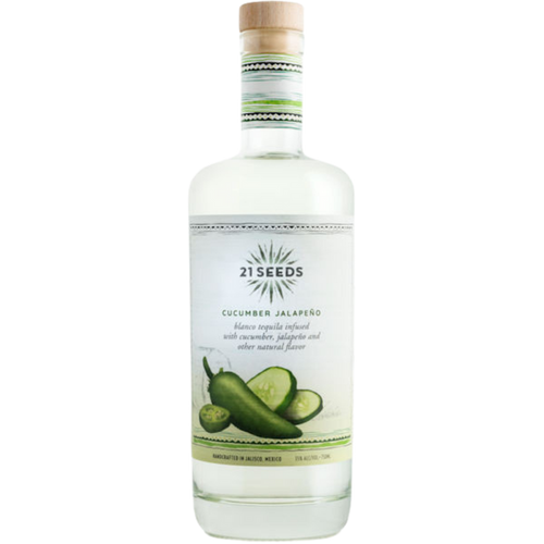 Buy 21 Seeds Cucumber Jalapeno Infused Blanco Tequila - 750 ml
