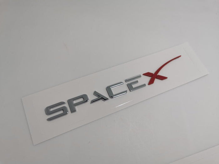 SPACEX:  Silver And Red