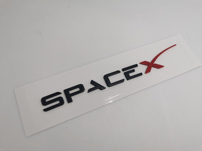 SPACEX: Matte Black And Red