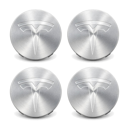 4 Pcs Hub Caps Covers Car for Tesla Model 3/Y/S/X (Diameter 56MM) - Tesery Official Store