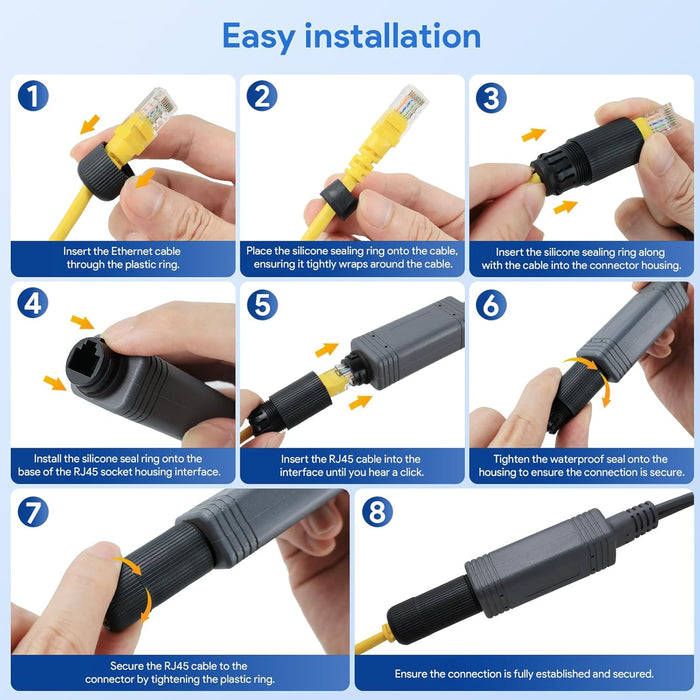 5 - in - 1 PoE Injector for Starlink Mini with USB - C/A Ports - Tesery Official Store