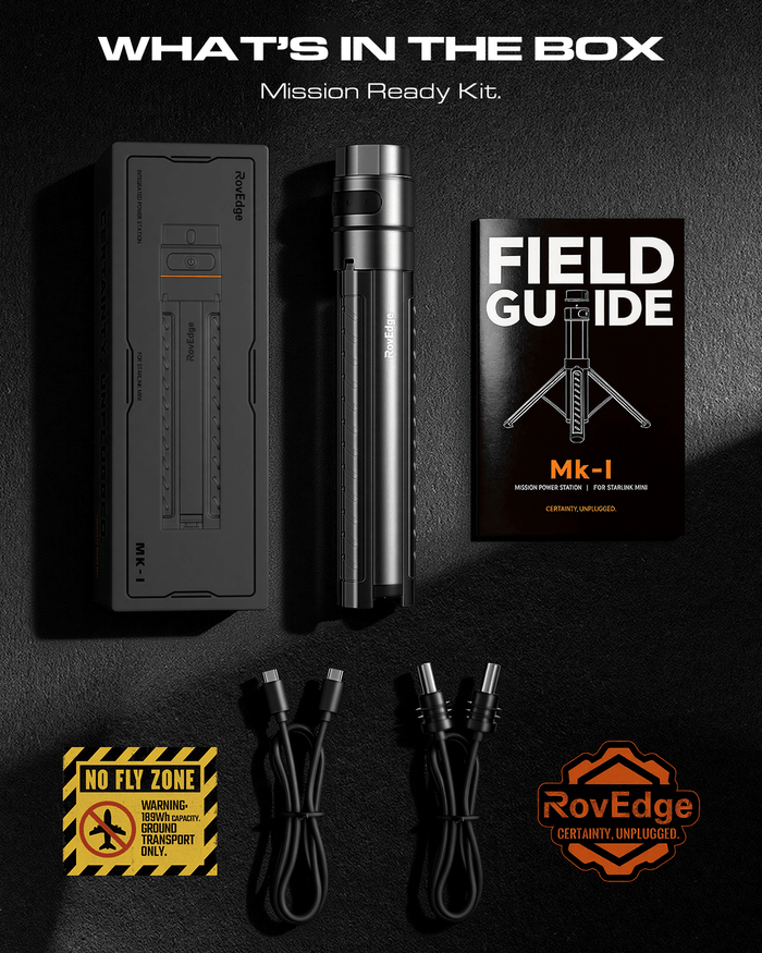 51300mAh Power Bank Compatible with Starlink Mini | 189WH Battery Pack - Tesery Official Store