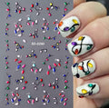 5D Christmas Nail Art Stickers