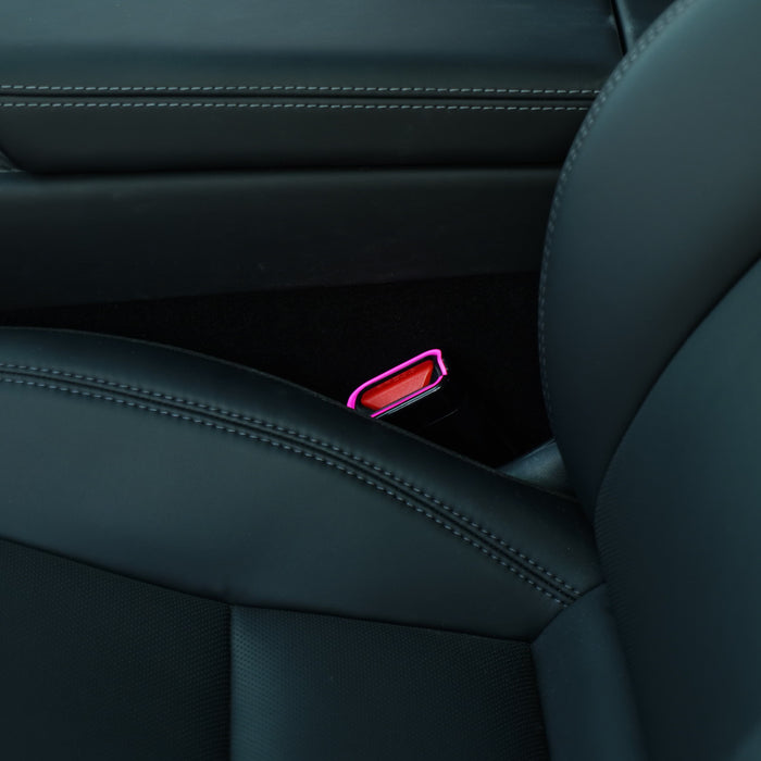 64 - Color RGB Seat Belt Buckle Ambient Light Kit for Tesla Model 3 Highland & Model Y Juniper - Tesery Official Store