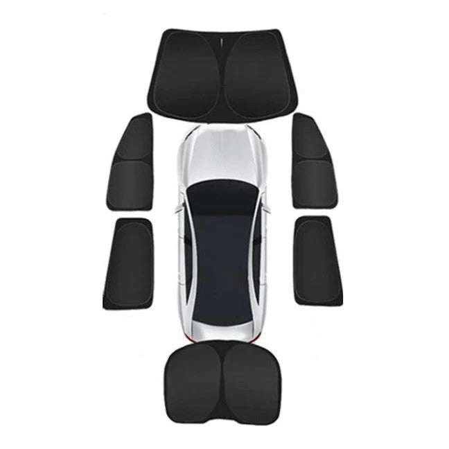6pcs Set Window Sunshade Covers for Tesla Model S