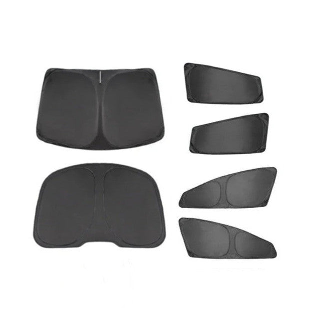 6pcs Set Window Sunshade Covers for Tesla Model S