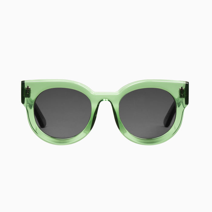 Bottle Green / Black Lens
