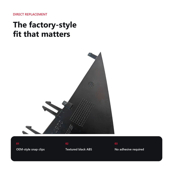 A-Pillar Mirror Triangle Trim for Model 3 / 3 Highland (1130655-00-E / 1130656-00-E） - Tesery Official Store