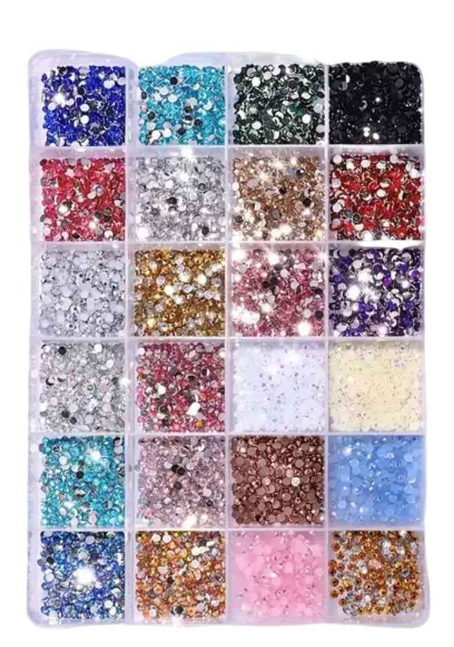 AB Crystal - 3mm Nail Art Rhinestones