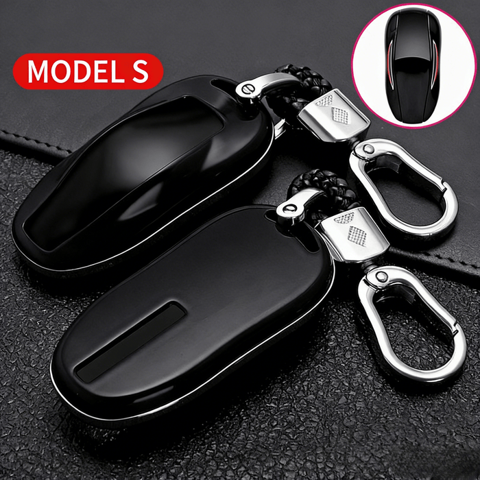 For Model S (No Side Buttons) / Glossy Black