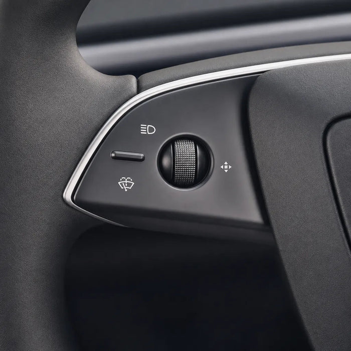 ABS Steering Wheel Button & V - Shape Trim Cover for Model Y Juniper | Tesery - Tesery Official Store