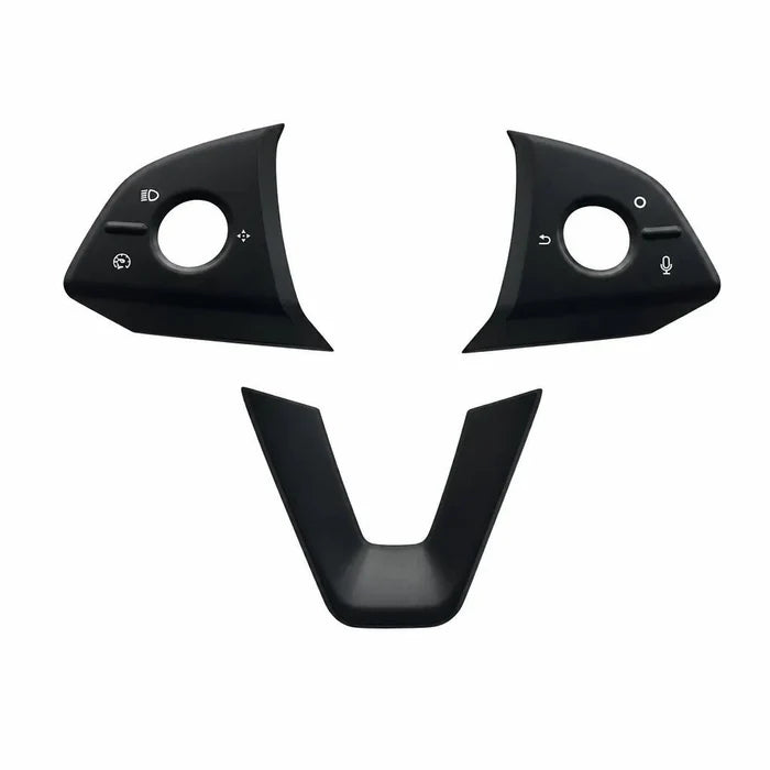 ABS Steering Wheel Button & V - Shape Trim Cover for Model Y Juniper | Tesery - Tesery Official Store