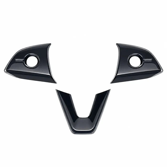 ABS Steering Wheel Button & V - Shape Trim Cover for Model Y Juniper | Tesery - Tesery Official Store
