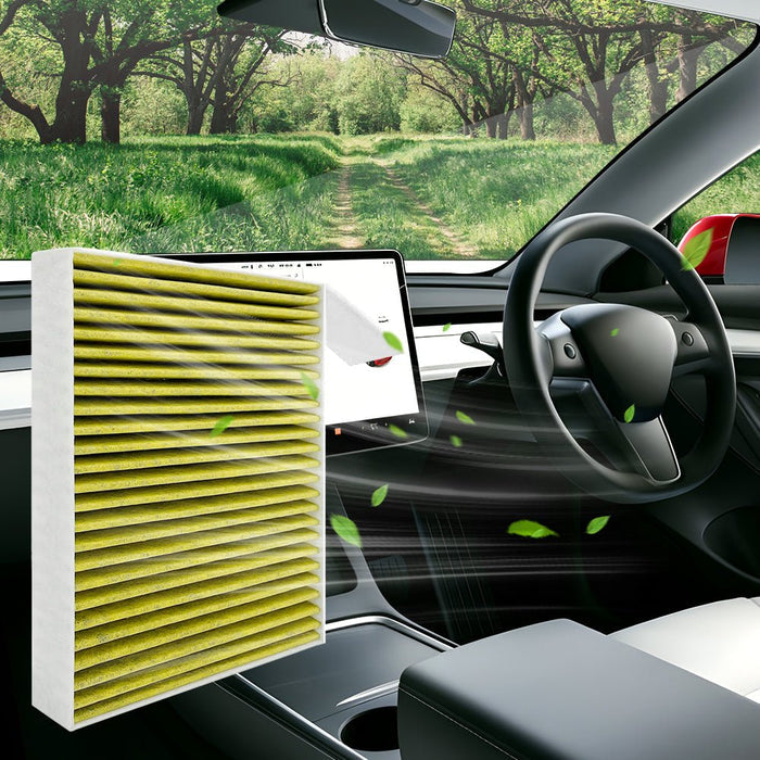 Carbon Air Filter for Tesla Model Y/3 (2 PCS) - Tesery Official Store