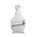 Adjustable stainless steel truffle slicer with wavy blade
