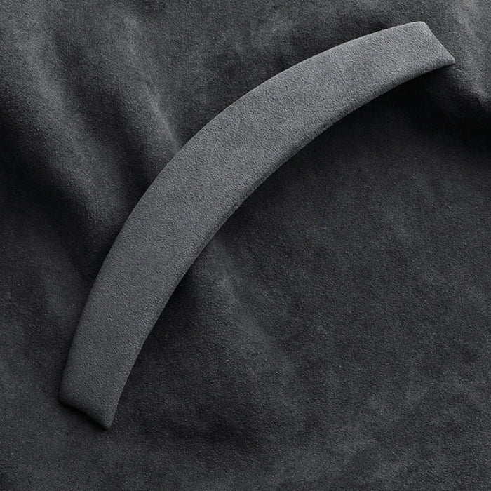 Tumbled Leather Steering Wheel Panel for Tesla Model 3 Highland / Model Y - Tesery Official Store