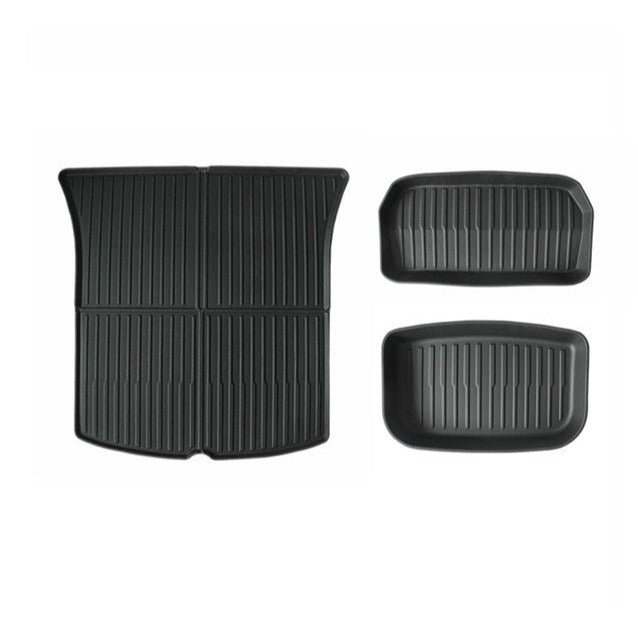 Model Y Juniper 2025+ / Rear Trunk Mat + Trunk Mat + Rear Storage Trunk Mat
