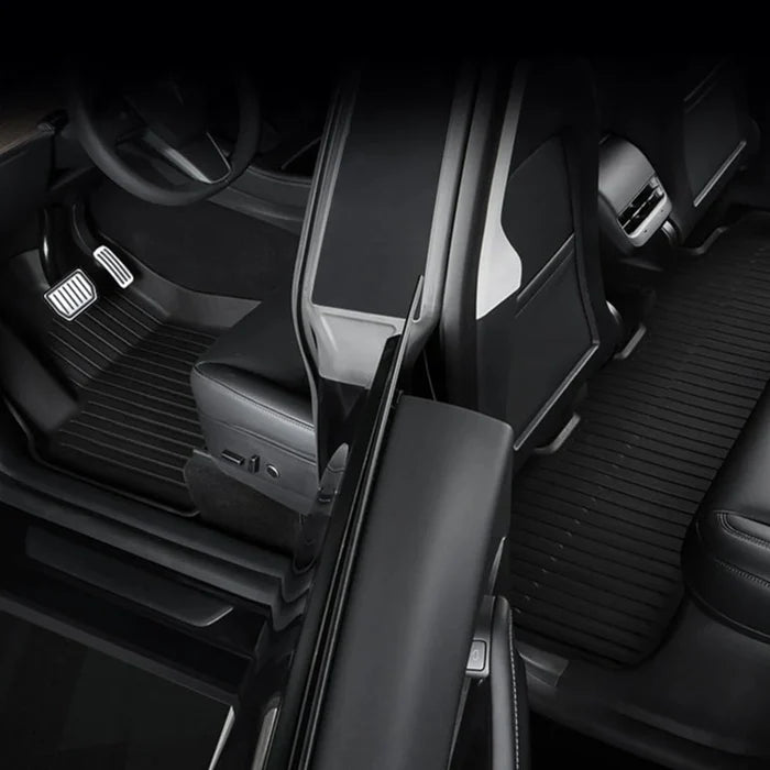 All - Weather TPE Floor Mats for Tesla Model Y Standard (LHD) - Tesery Official Store