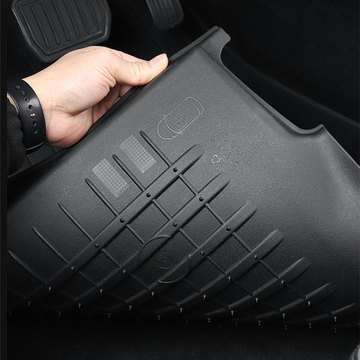 All - Weather TPE Floor Mats for Tesla Model Y Standard (LHD) - Tesery Official Store