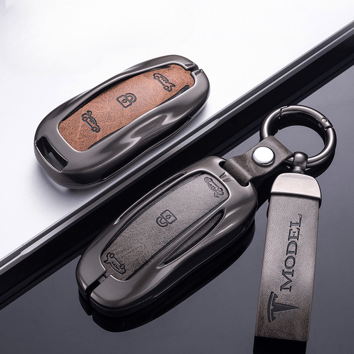 Alloy Key Fob Cover for Tesla Model 3 / Y / S / X – All - Cover Protection - Tesery Official Store