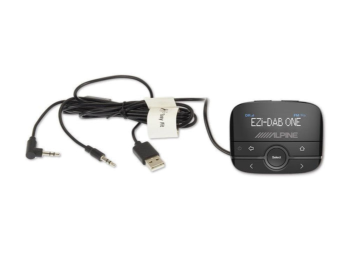 Alpine EZi-DAB-ONE Ricevitore universale DAB /DAB+ con AUX-IN - TechSoundSystem.com