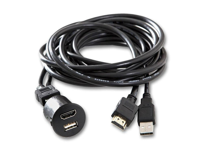 Alpine KCU-1H Cavo Prolunga 180 cm USB-HDMI da pannello - TechSoundSystem.com