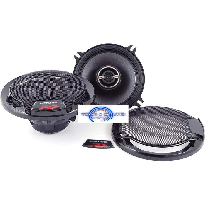 Alpine SPR-50 Altoparlanti coassiali a 2 vie 13 cm (5'') 270W 4 Ohm COPPIA - TechSoundSystem.com