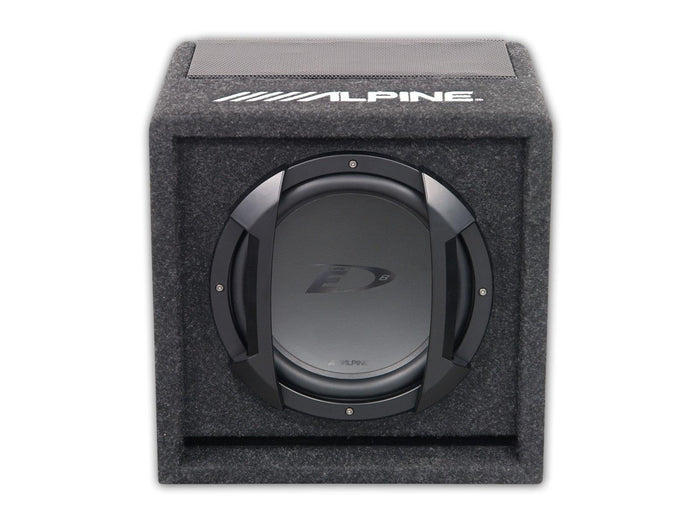 Alpine SWE-815 Subwoofer Amplificato Bass Reflex in cassa da 20 cm (8'') 150W - TechSoundSystem.com