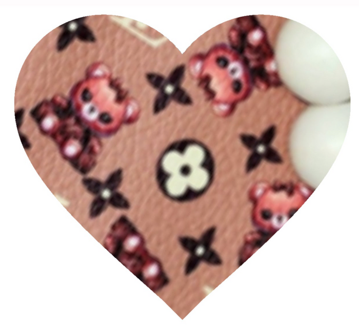 Brown Teddy Louis / Arm & Elbow Rest Set