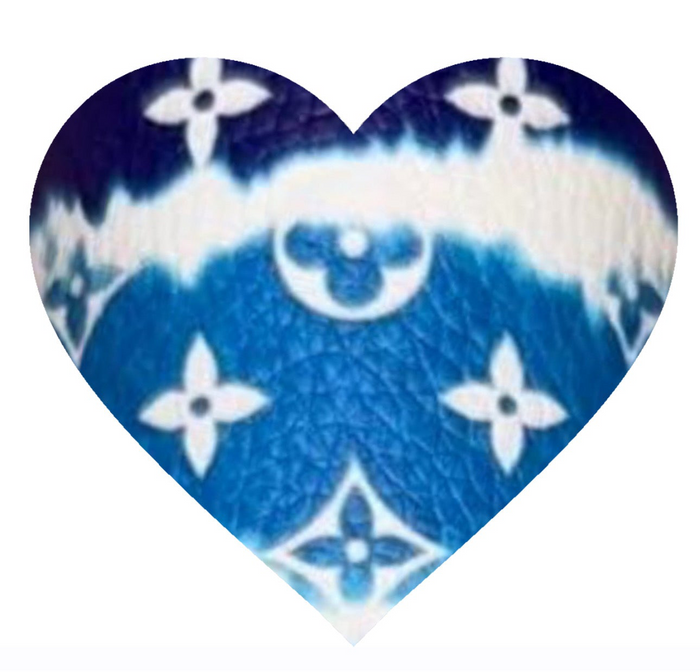 Blue Tye-Dye Louis / Arm & Elbow Rest Set