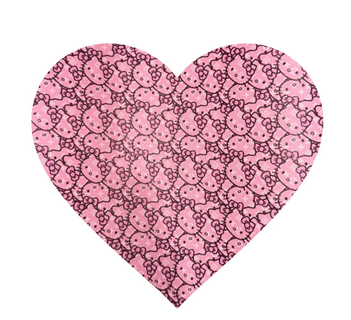 Pink Kitty Kat Louis / Arm & Elbow Rest Set