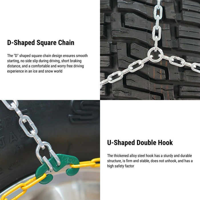 Automatic Tightening Snow Chains For Tesla Model Y Model 3 2017 - 2024 - Tesery Official Store