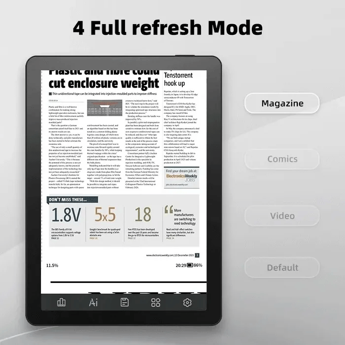 Bigme B6 Color eReader with Android 14OS