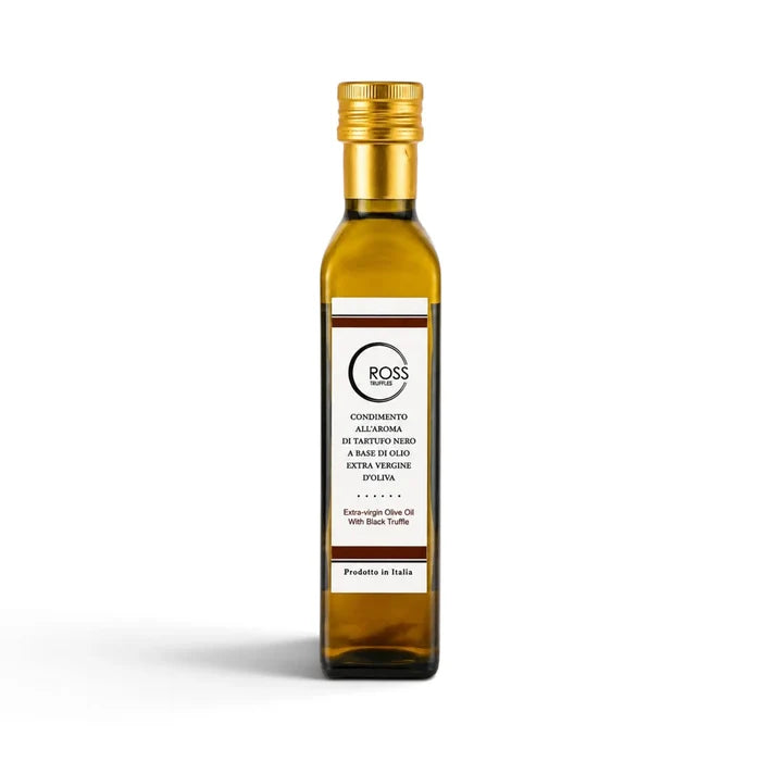 250 ml bottle of black truffle-flavoured extra virgin olive oil for canine scent training