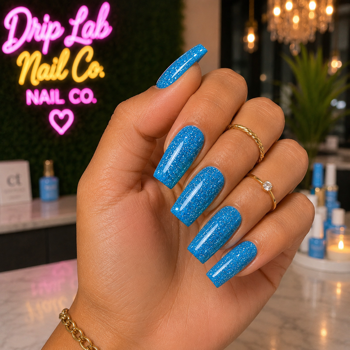 Ocean Drive - The Disco Drip Reflective Glitter Collection - Drip Lab Nail Co.
