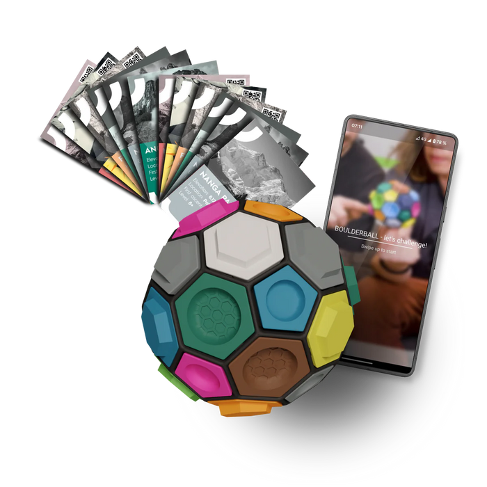 Boulderball | Innovative Portable 3D Puzzle  for Creativity & Climbing Enthusiasts