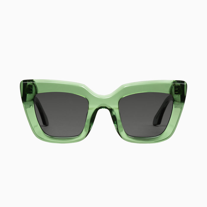 Bottle Green / Black Lens