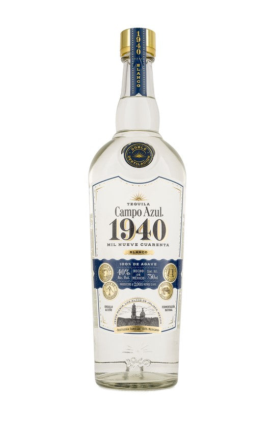 Campo Azul 1940 Blanco Tequila -750ml