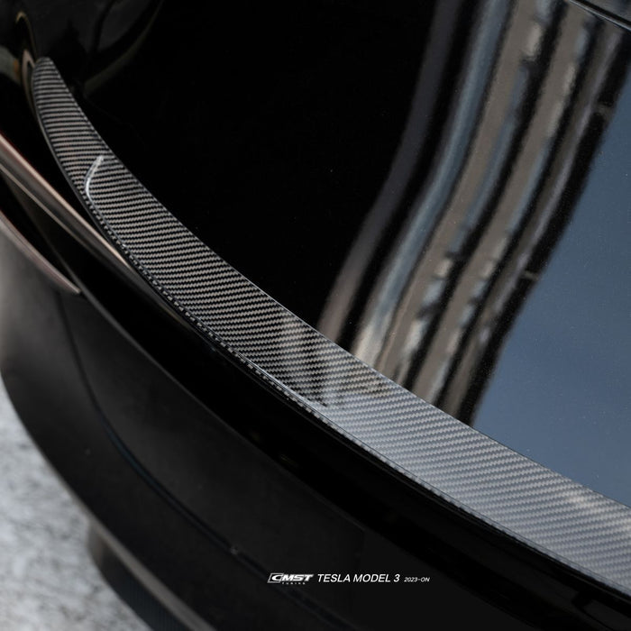 Carbon Fiber Rear Trunk Spoiler for Model 3 Highland / Performance - Tesery Official Store