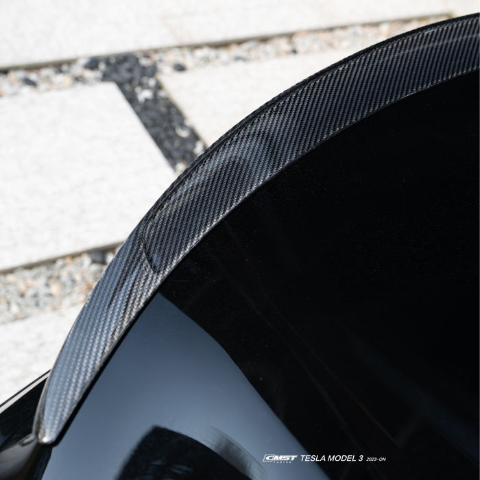 Carbon Fiber Rear Trunk Spoiler for Model 3 Highland / Performance - Tesery Official Store